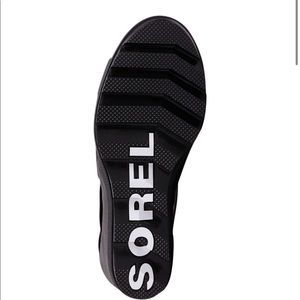 Sorel Joan black wedges